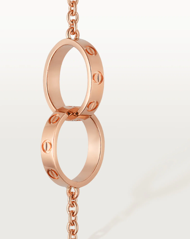 18K Double Ring Bracelet