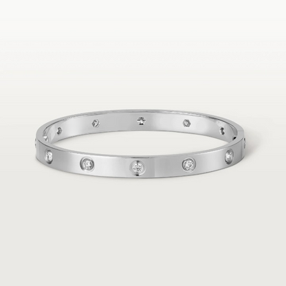 18K Ten Diamonds Love Bracelet